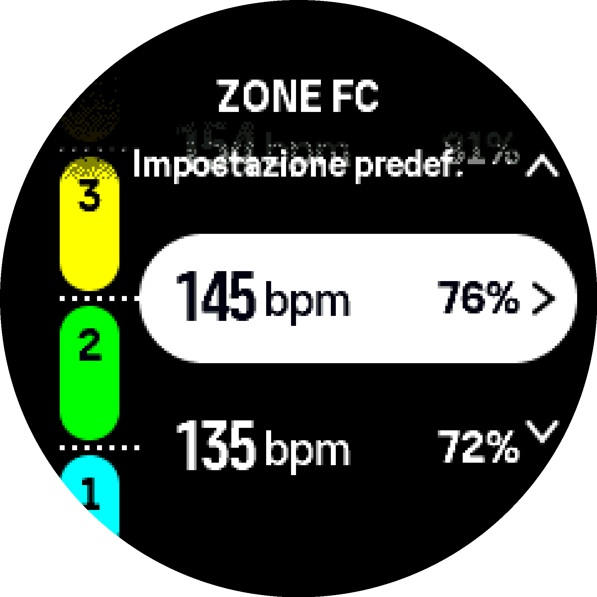 Zone FC predefinite S9PP