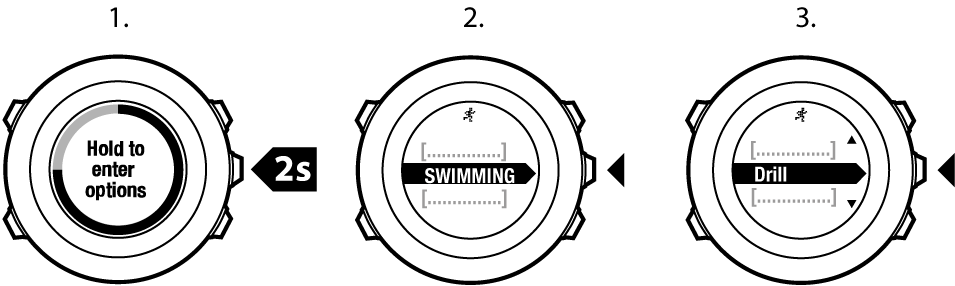 suunto spartan pool swimming