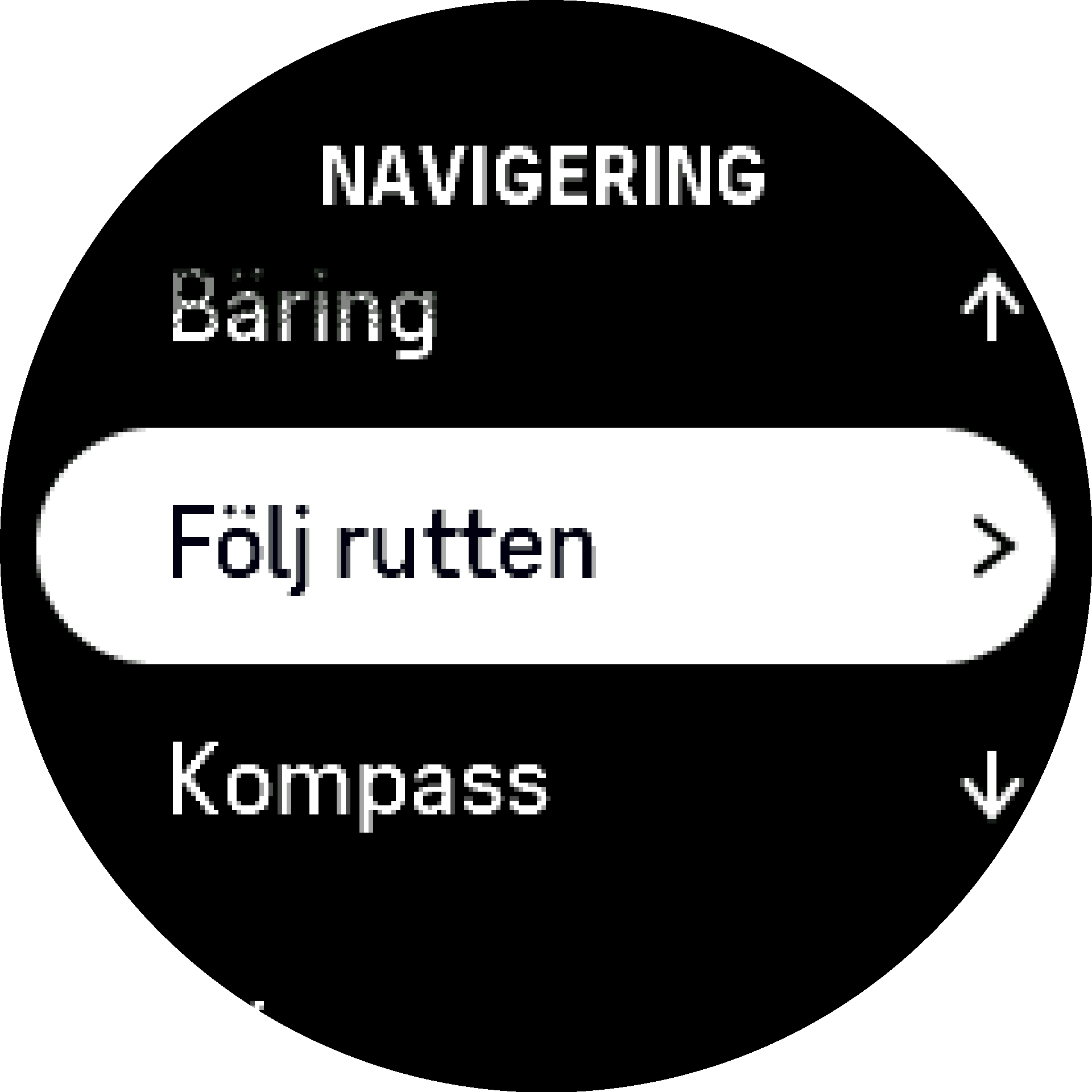 Fäst för att skapa en rutt S9PP