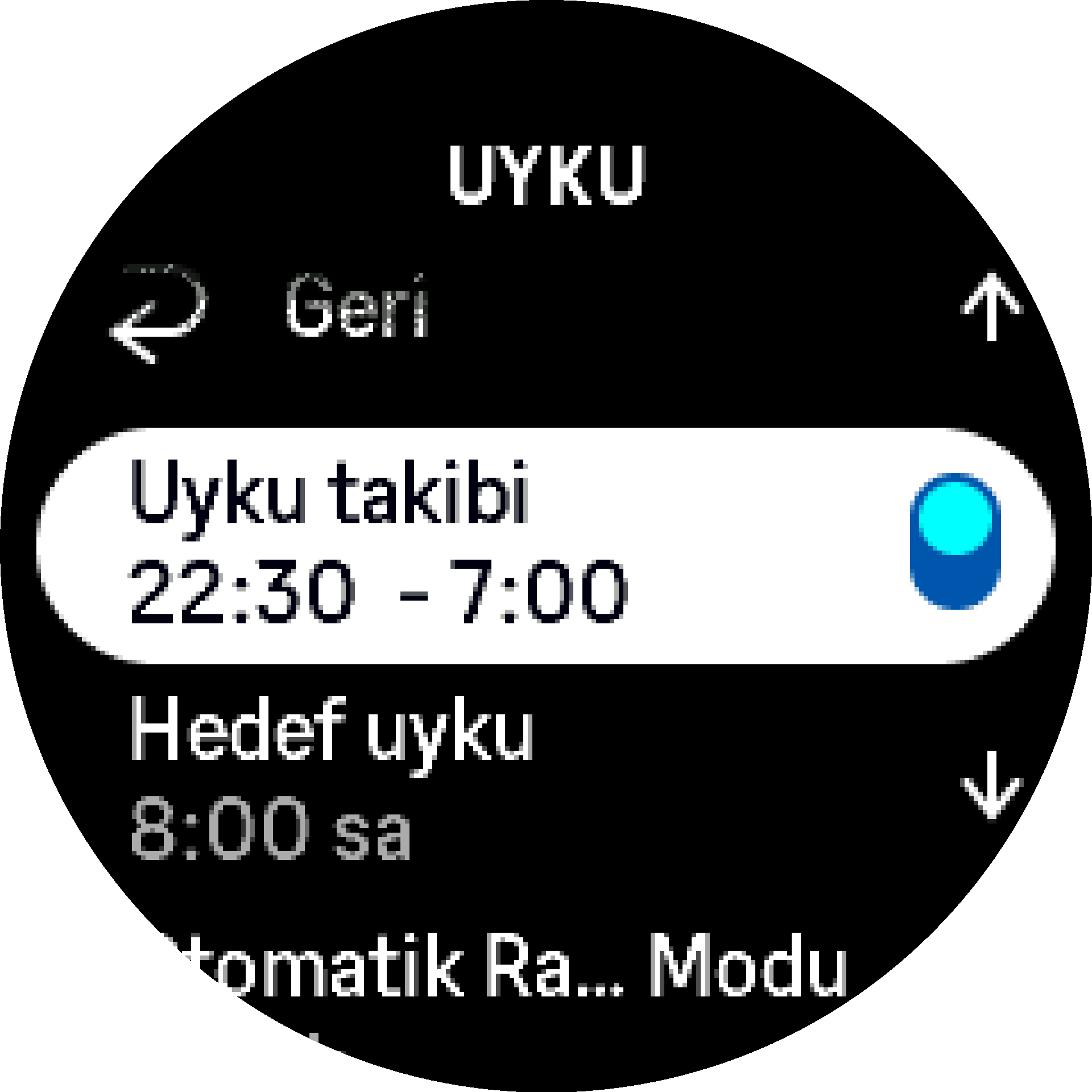 Uyku takibi