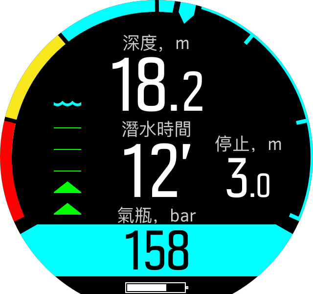 airnitrox tank pressure