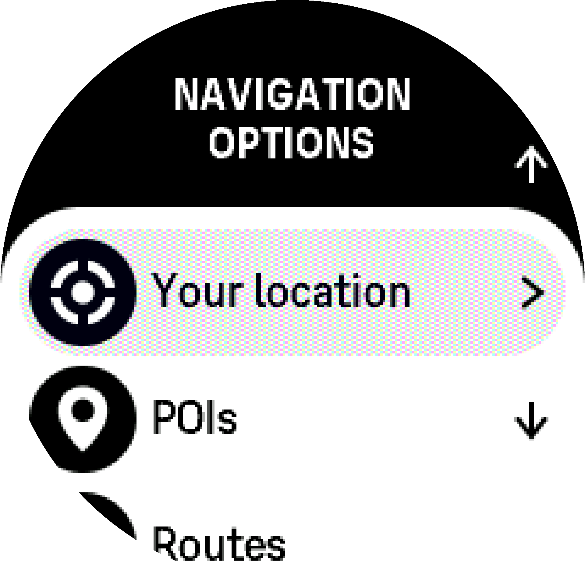 nav options S9PP