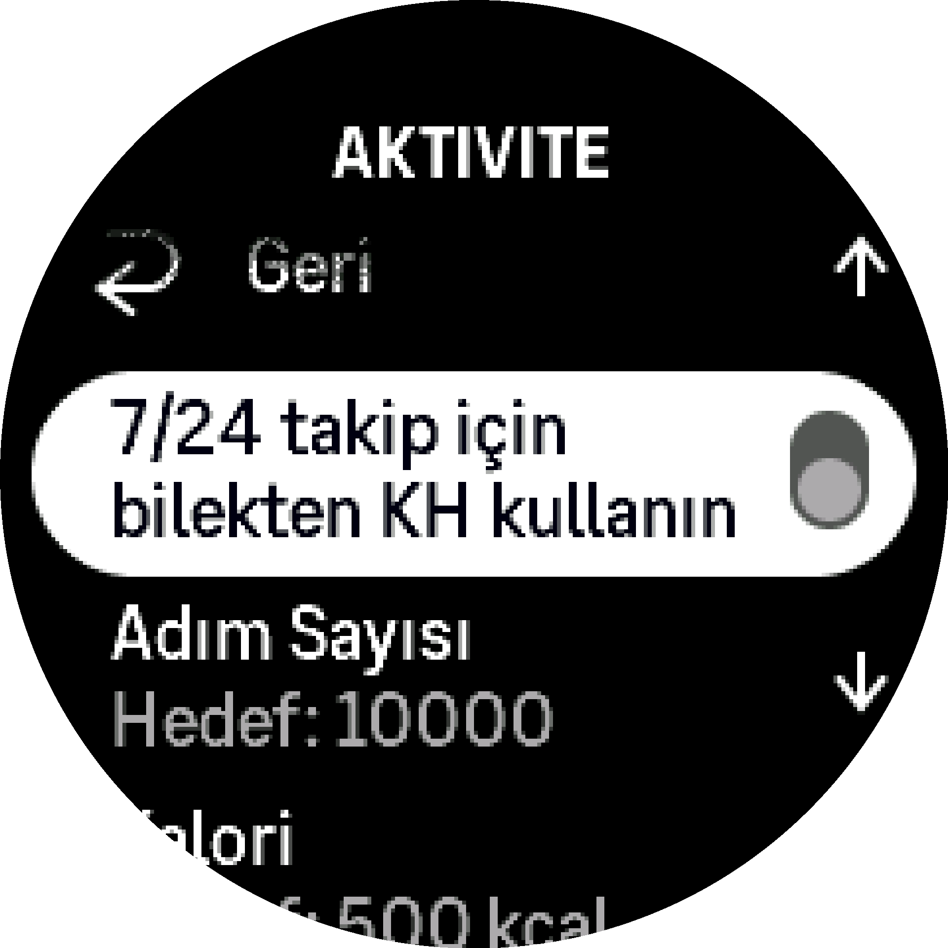 KH Ayarlarını Etkinleştirme