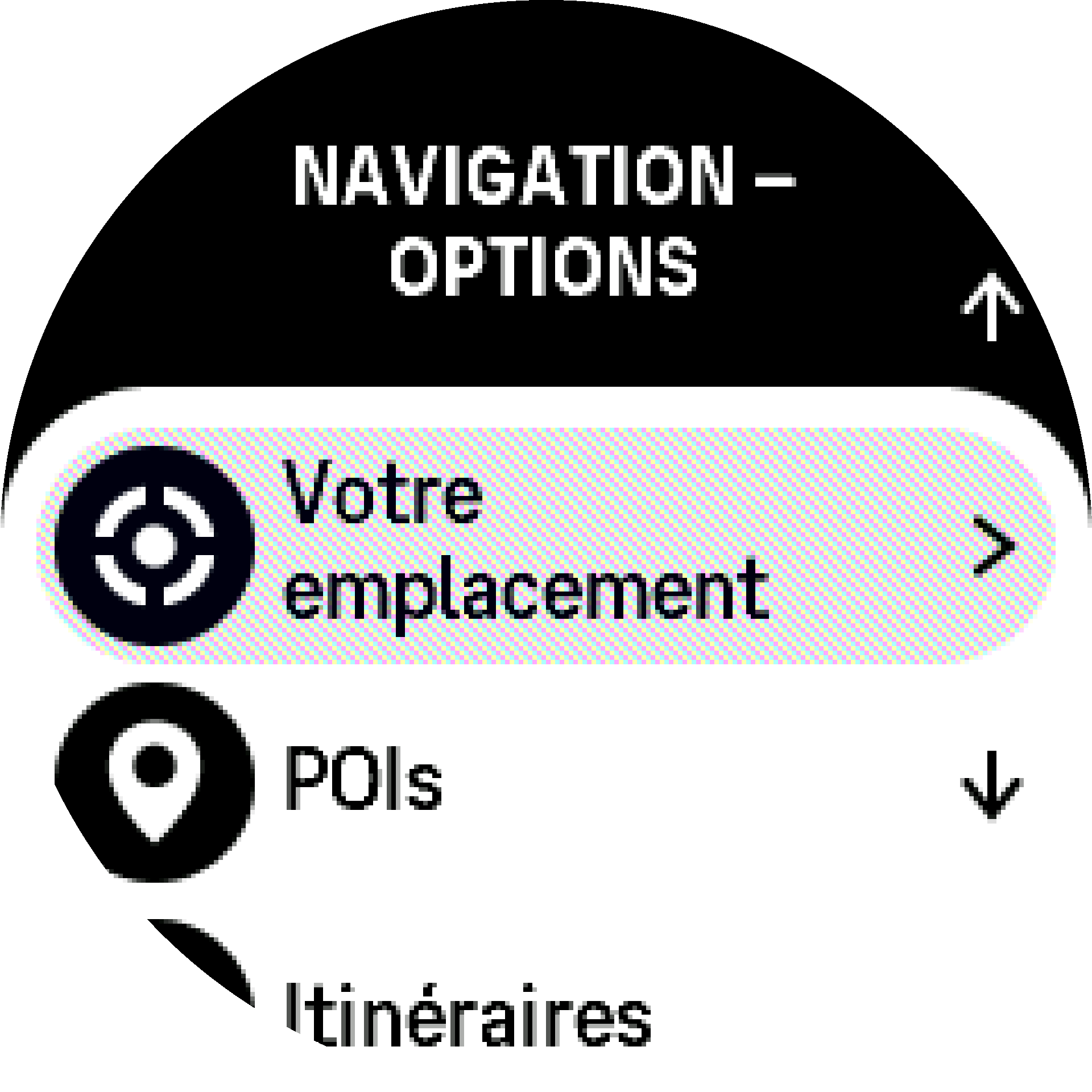 nav options S9PP