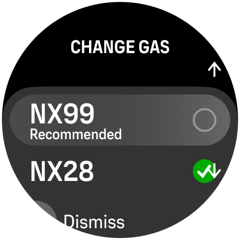 changement liste de gaz