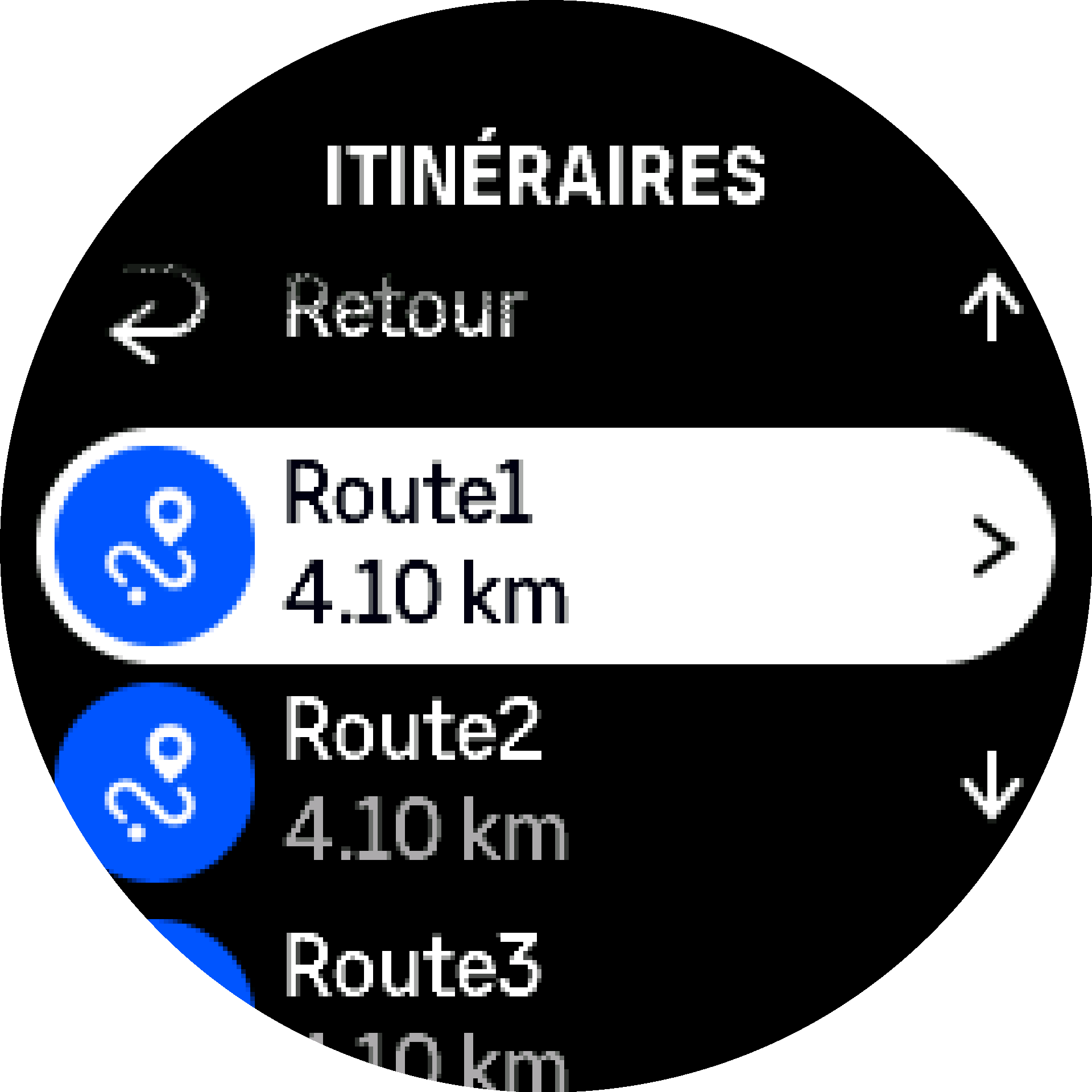 Routes list S9PP