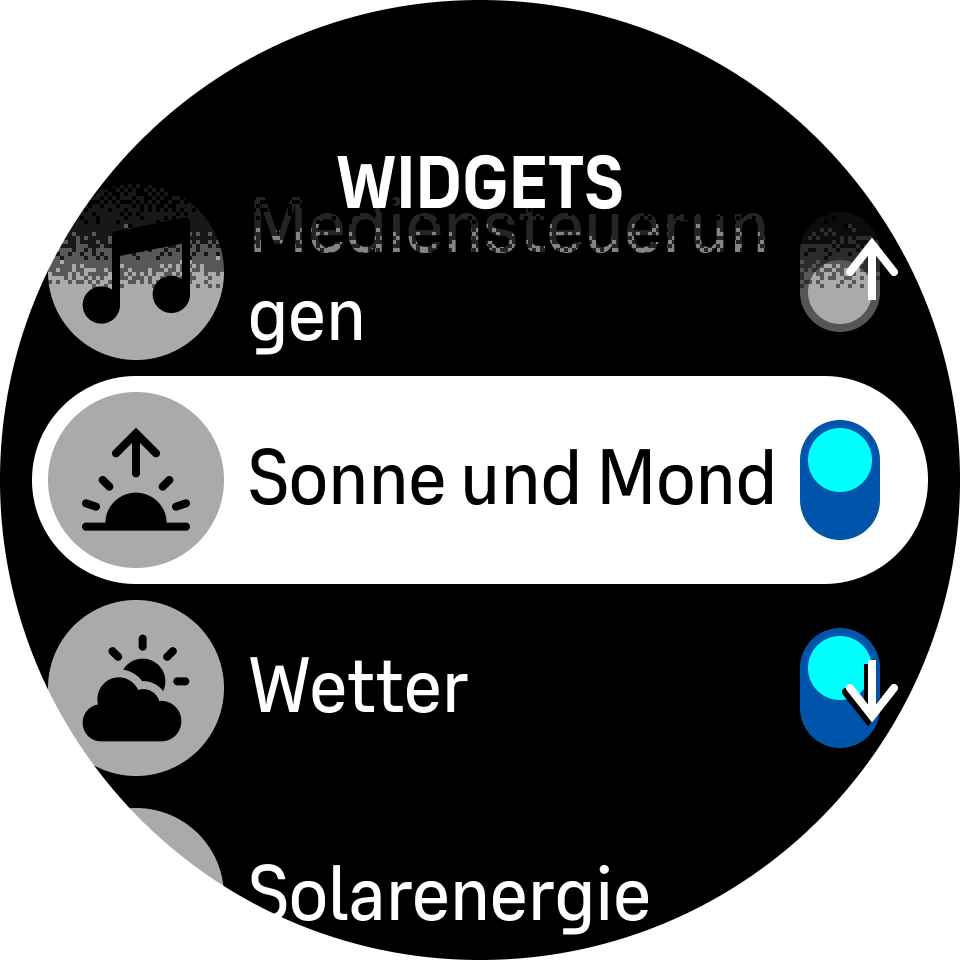 Widget-Schalter