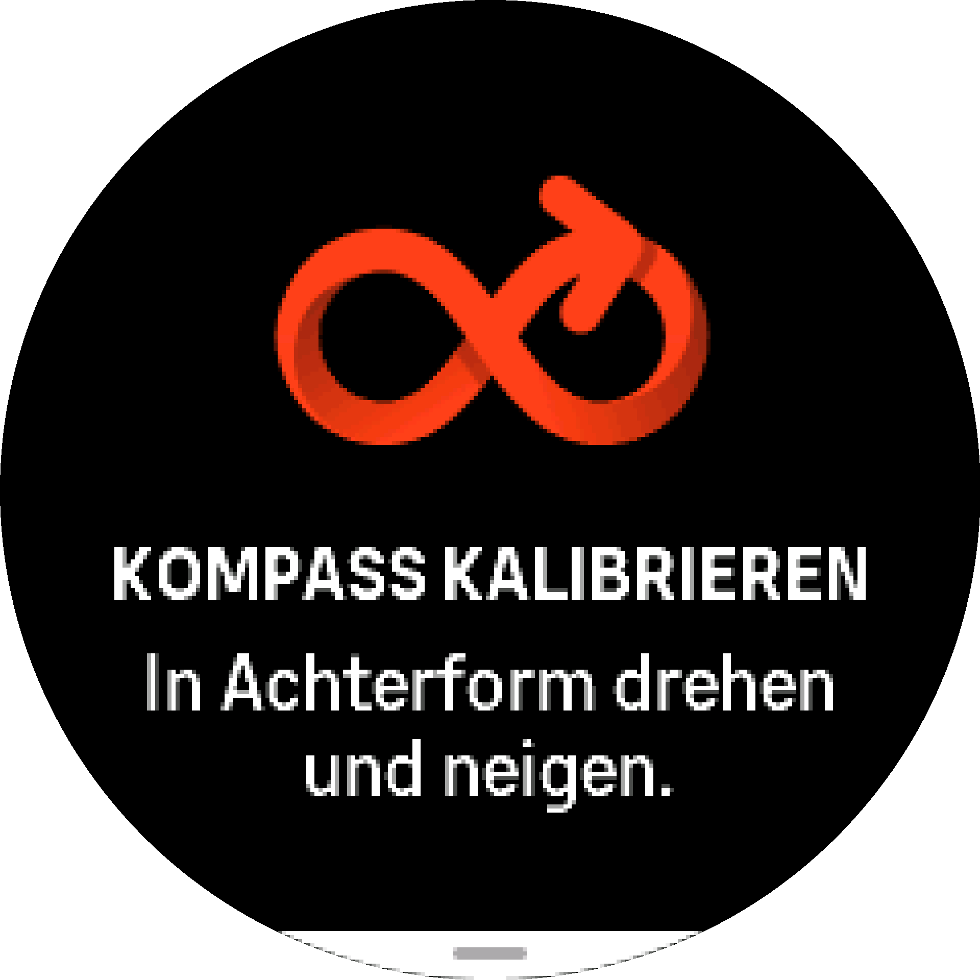 Kompass kalibrieren S9PP