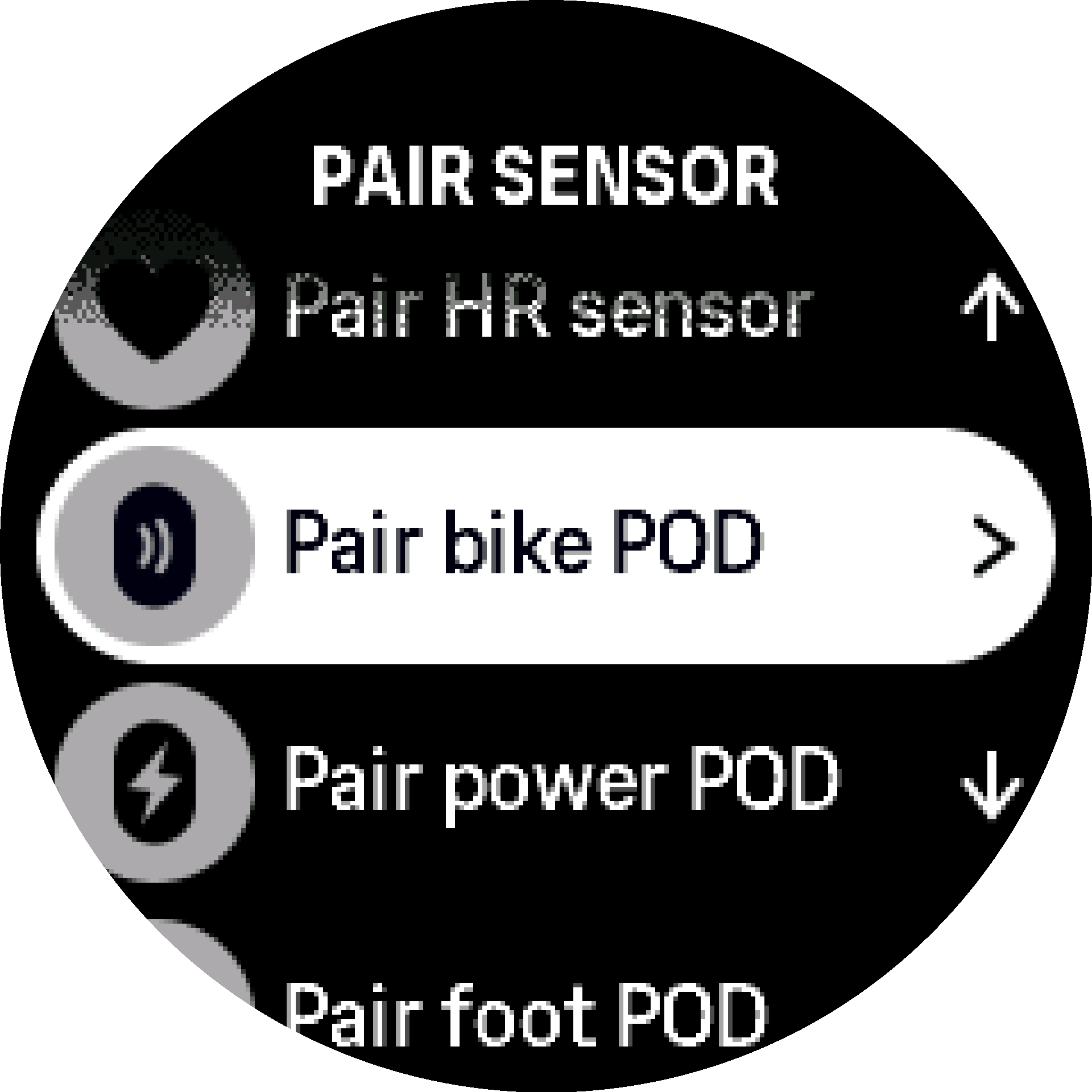 Sensor list S9PP