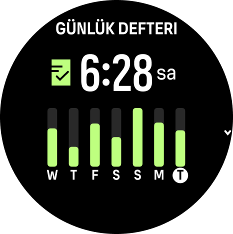 Günlük Defteri Widget'ı