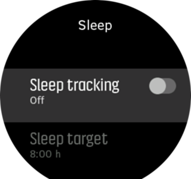android wear sleep tracking