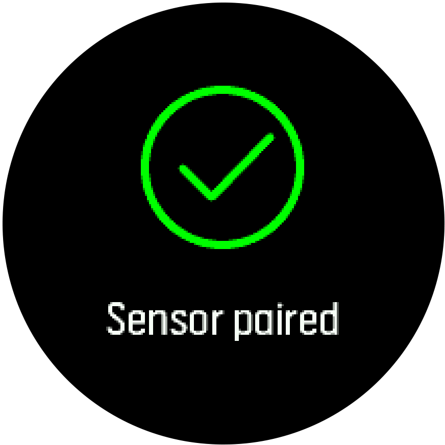 Sensor paired Trainer