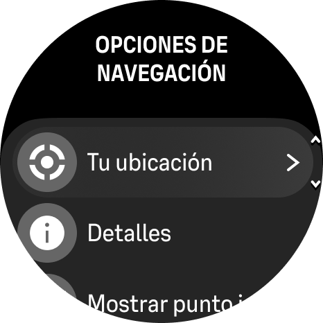 Opciones de navegación Phoenix