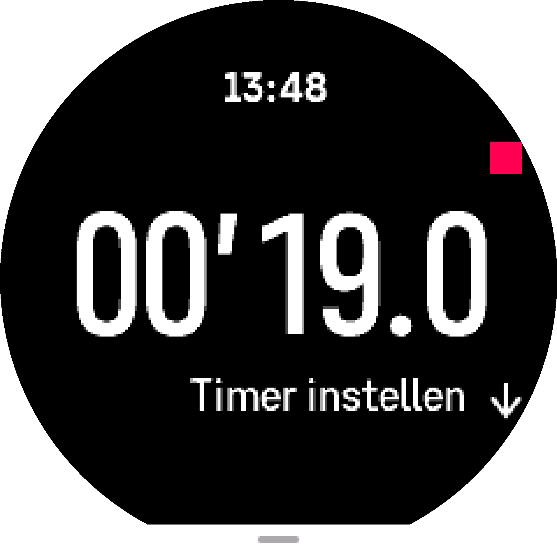 TimerWidget Stopwatch