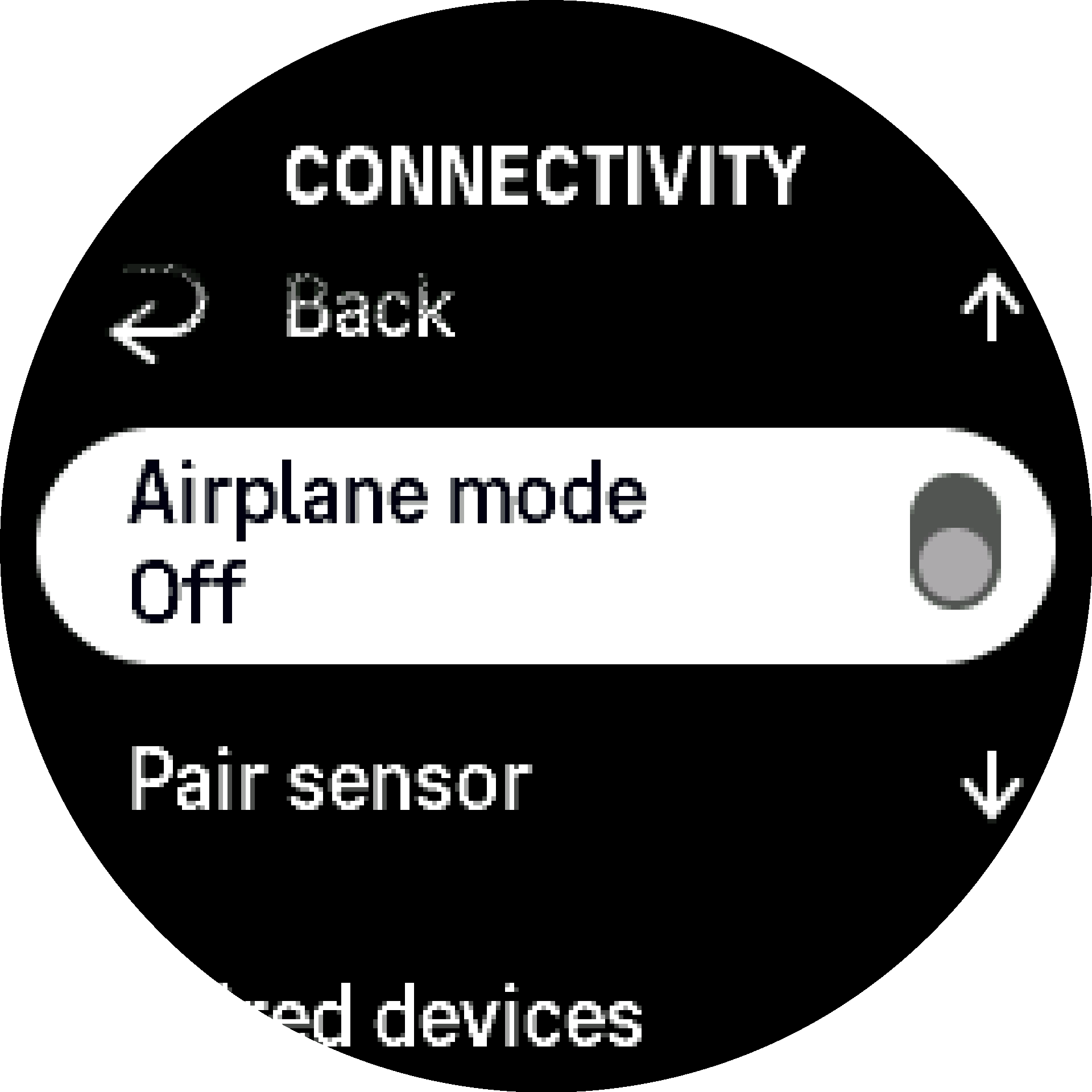 Mode pesawat terbang S9PP