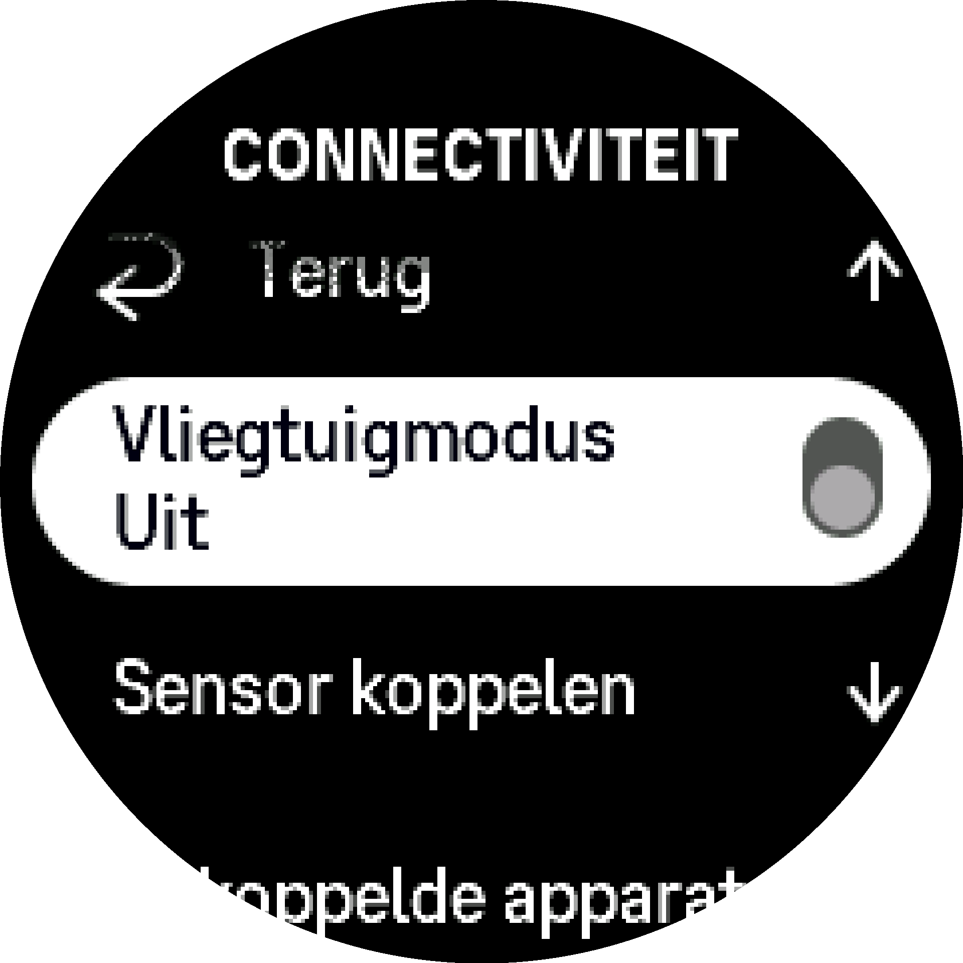 Vliegtuigmodus S9PP