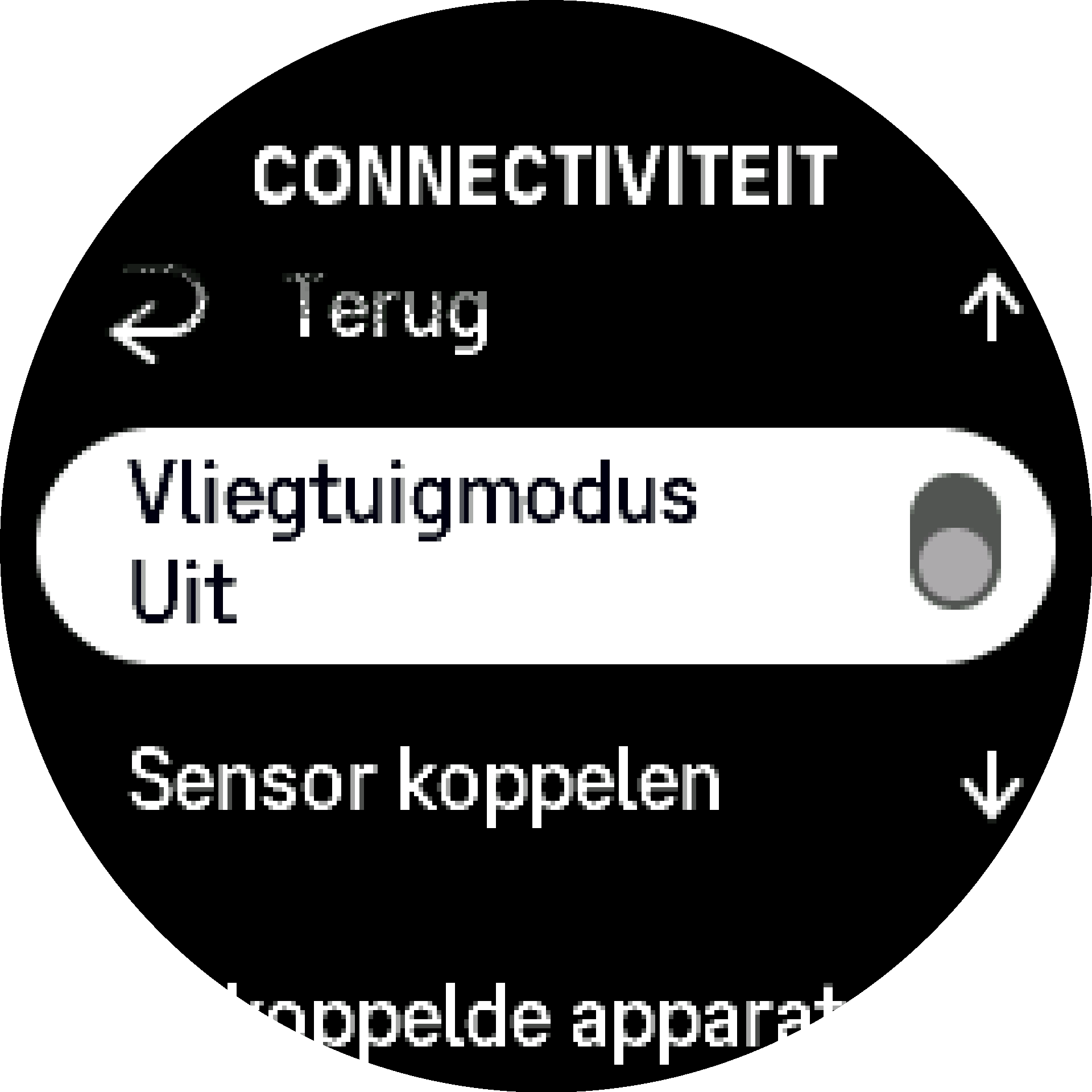 Vliegtuigmodus S9PP