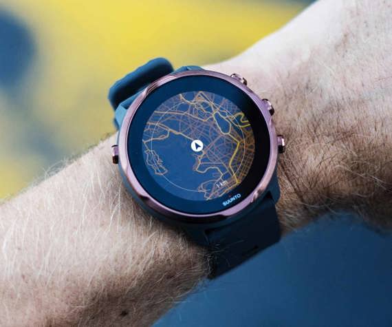 Suunto 7 Matte Black Titanium - Smartwatch with versatile sports experience