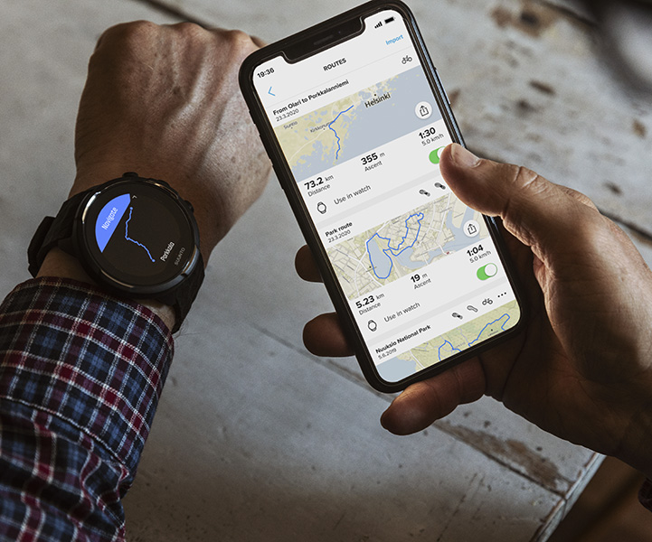Suunto 9 Baro Black - GPS sports watch with a long battery life