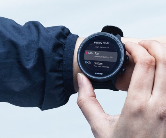 Suunto 9 Baro Black - Reloj GPS deportivo con batería de larga duración