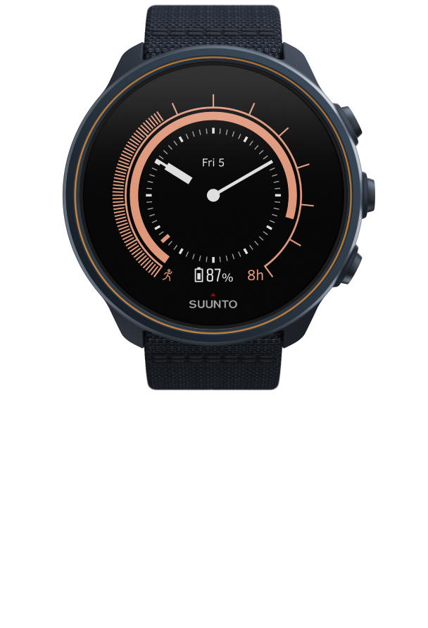 Suunto 9 Peak Pro All Black - Thin and tough GPS multisport watch