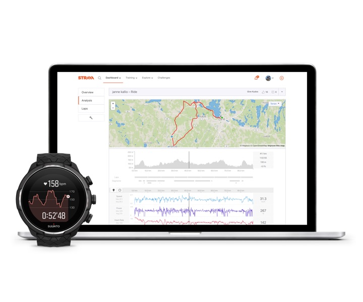 Connectez votre montre Suunto Strava le r seau social des sportifs