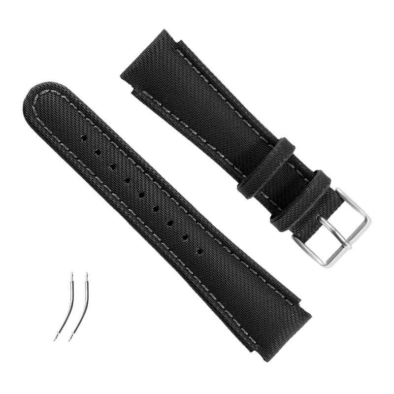 Black Synthetic Fabric Strap Kit - Strap for Yachtsman & X-lander