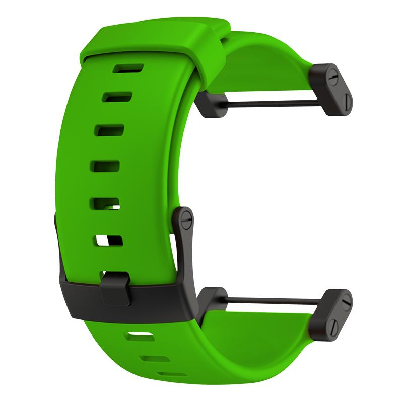 Suunto Core Green Rubber Strap For all Core models