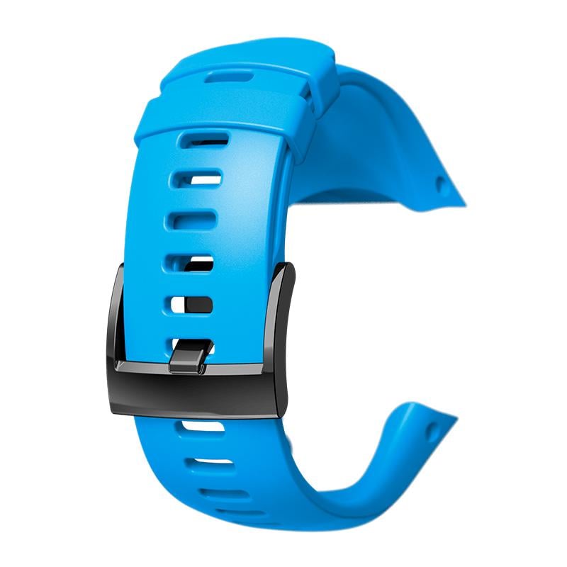 Blue silicone strap for Suunto Spartan Trainer Wrist HR watch