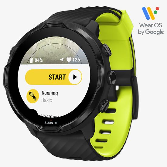 Suunto 7 Black Lime Smartwatch Mit Vielfaltiger Sporterfahrung