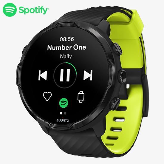 SUUNTO 7 Powered by Google Wear OS Sports Smartwatch with GPS / Heart Rate  Black Lime SS050379000 - Best Buy
