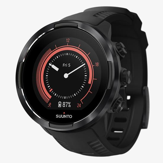 Suunto 9 Baro Black - GPS sports watch with a long battery life