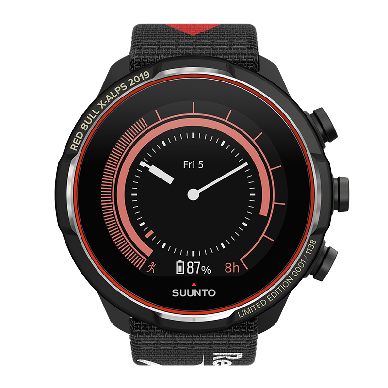 Suunto Baro Titanium Red Bull X-Alps Limited Edition - GPS sports watch with a long battery life