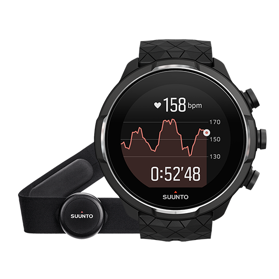 Suunto 9 Baro Titanium with Belt - GPS sports watch with a long ...