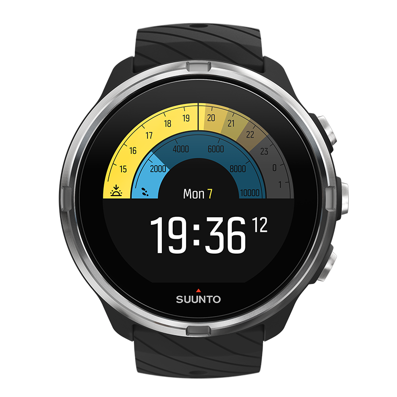 Suunto 9 Black - GPS sports watch with a long battery life