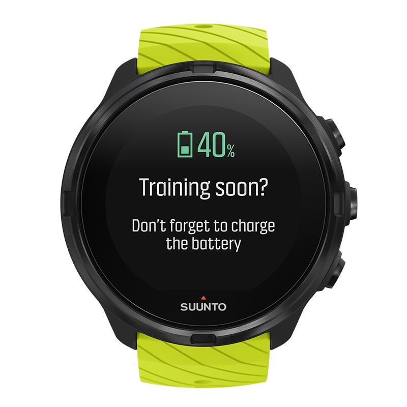 Suunto 9 Lime Reloj GPS deportivo con bateria de larga duracion