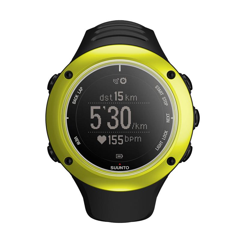 Suunto Ambit2 S Lime - Integrated GPS watch with heart rate monitorin