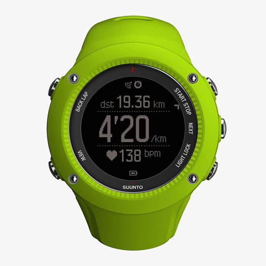 Suunto Ambit3 Run Lime - GPS watch for running