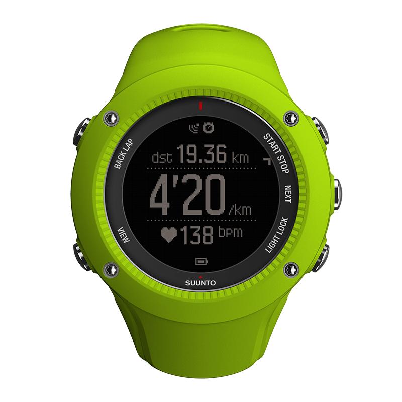 Suunto Ambit3 Run Lime GPS watch for running