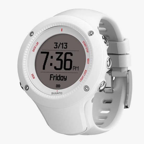 Suunto Ambit3 Run White (HR) - Watch For Running With GPS