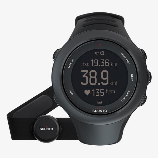 Suunto Ambit3 Sport Black (HR) - GPS watch for multisport