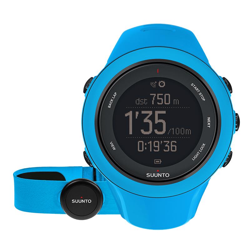 Suunto Ambit3 Sport Blue HR GPS watch for multisport