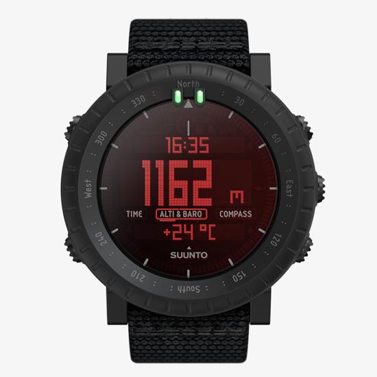Suunto Core Alpha Stealth - a tactical watch use