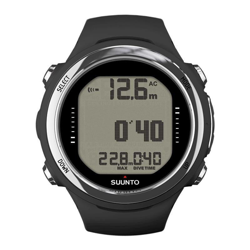 Suunto D4i Novo Black - 軽量かつコンパクトなダイブコンピュータ