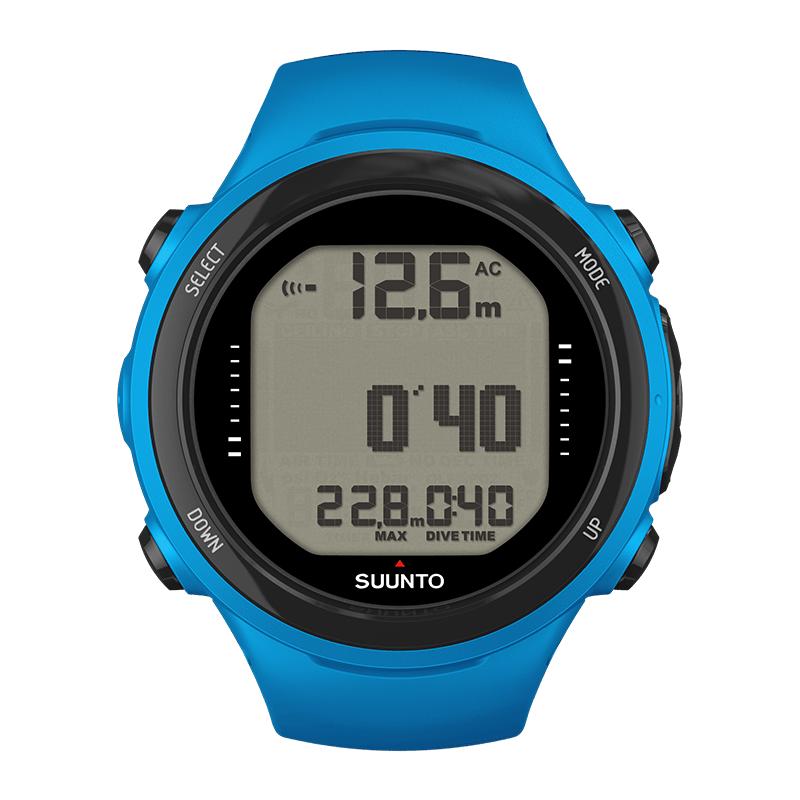 Suunto D4i Novo Blue - 腕時計サイズのダイブコンピューター