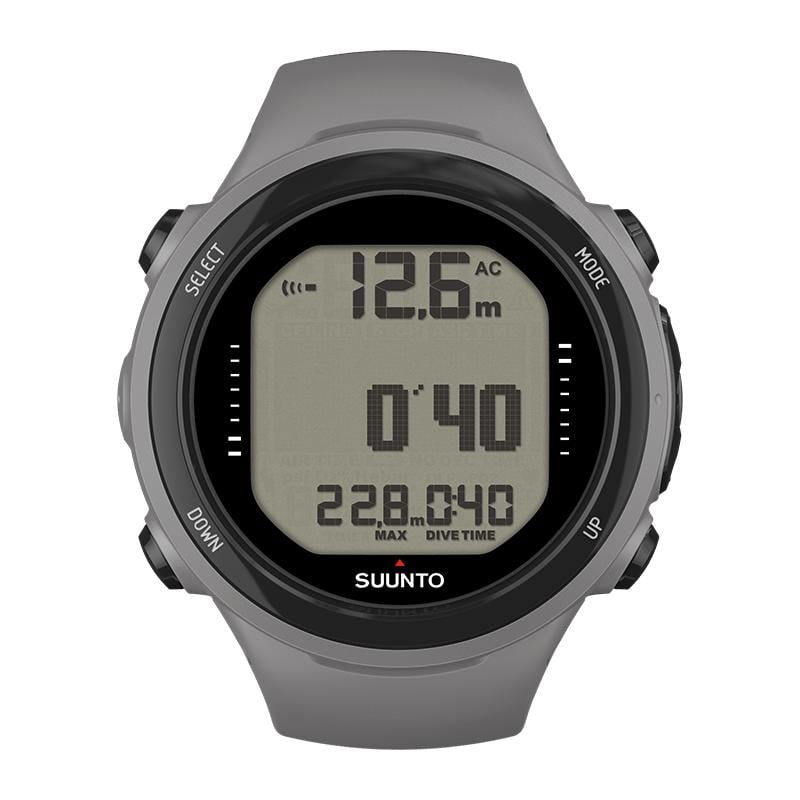 Suunto D4i Novo Gray - 腕時計サイズのダイブコンピューター