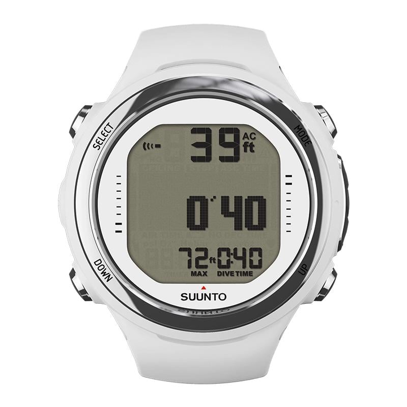 Suunto D4i Novo White - 軽量かつコンパクトなダイブコンピュータ