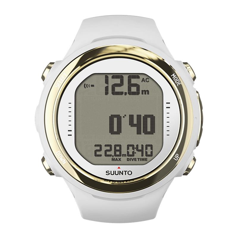 Suunto D4i Novo Light Gold - 腕時計サイズのダイブコンピュータ