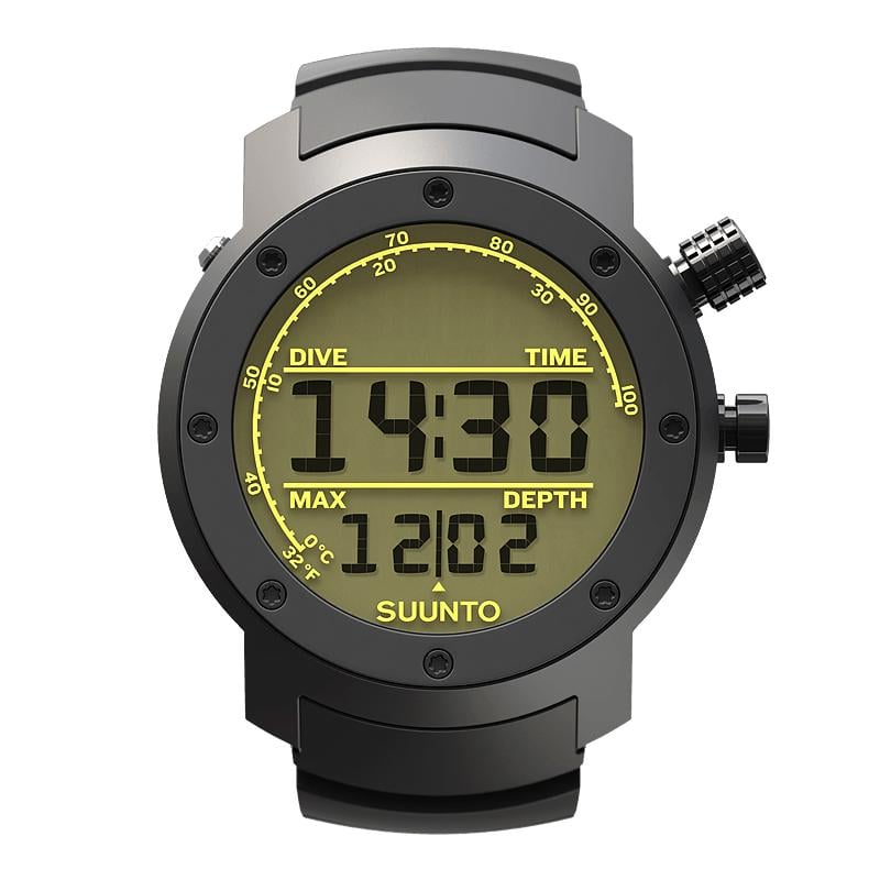 Suunto Elementum Aqua Black Rubber / light display