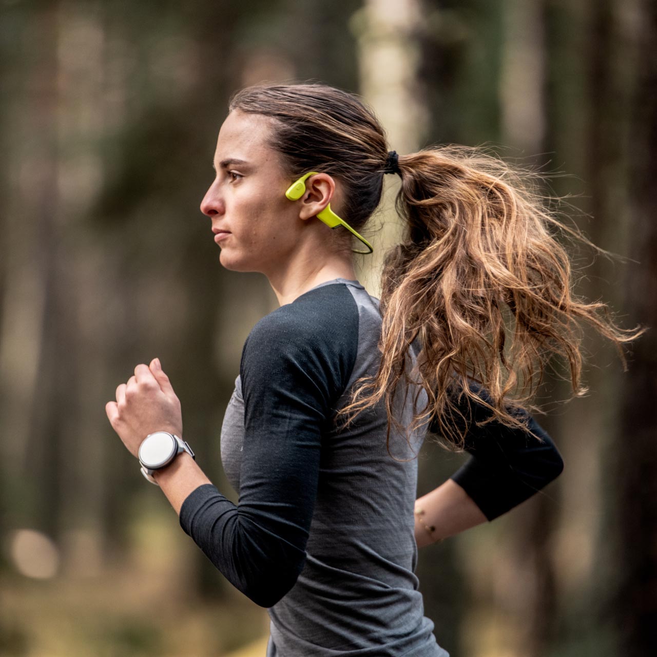 Suunto Sonic Lime bone conduction headphones